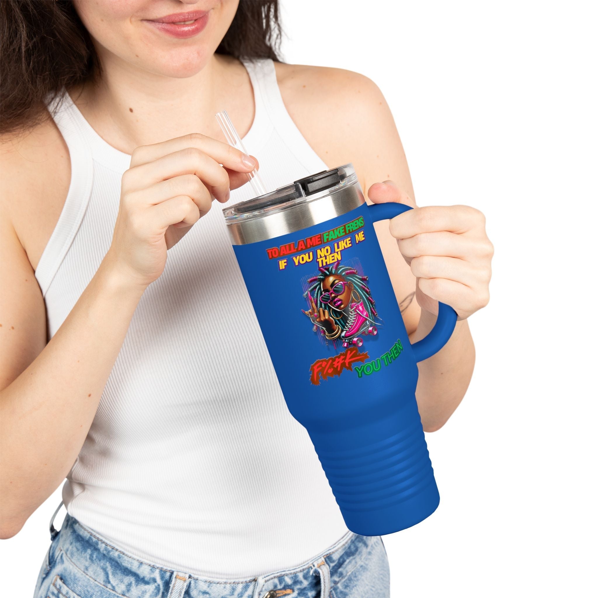 Fake Fren Insulated Travel Mug