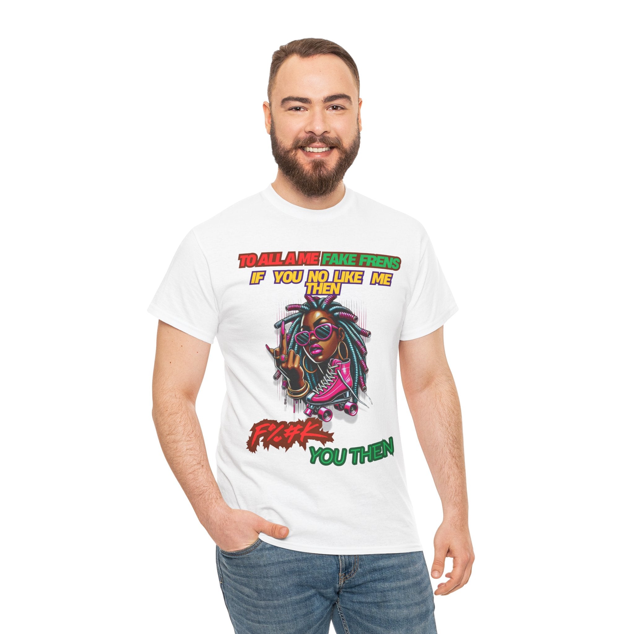 Fake Fren Merch Unisex Heavy Cotton Tee