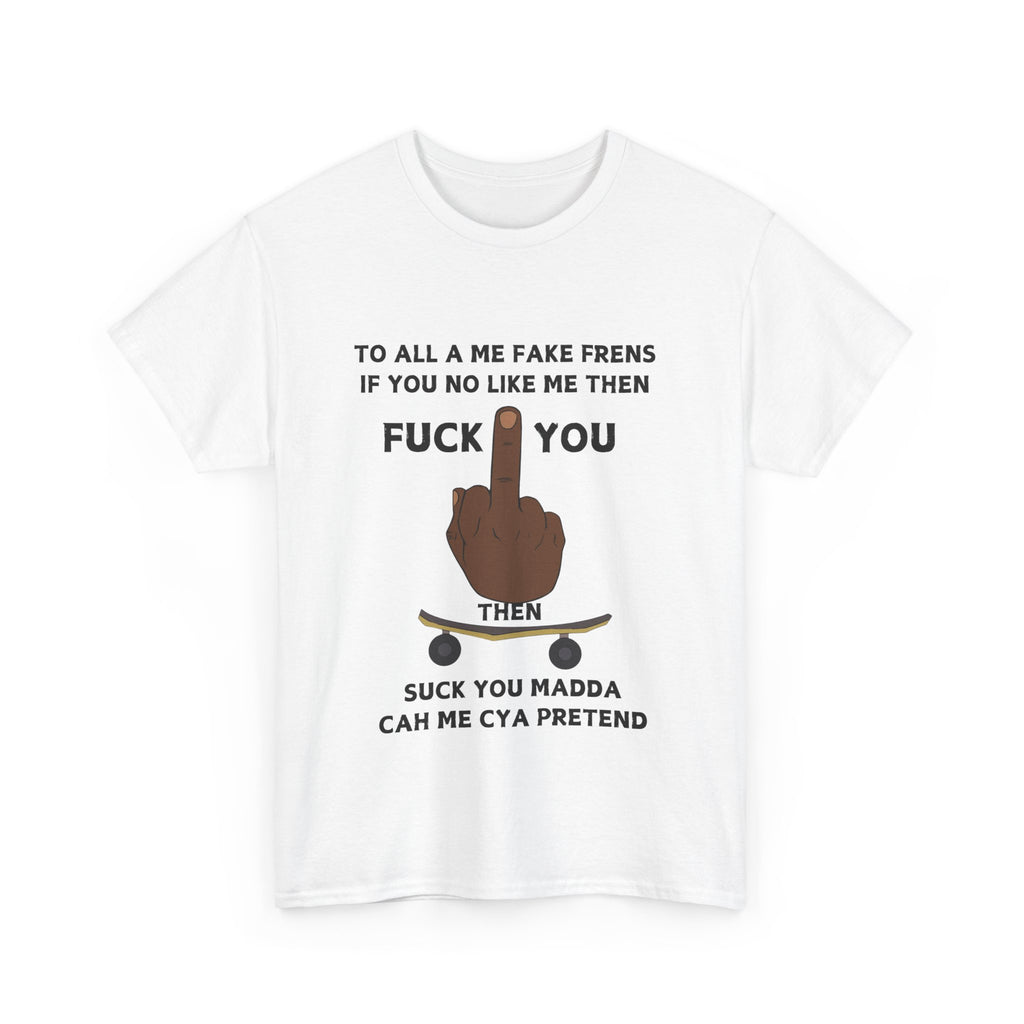 Abby Dallas Fake Fren Merch, Unisex Heavy Cotton Tee