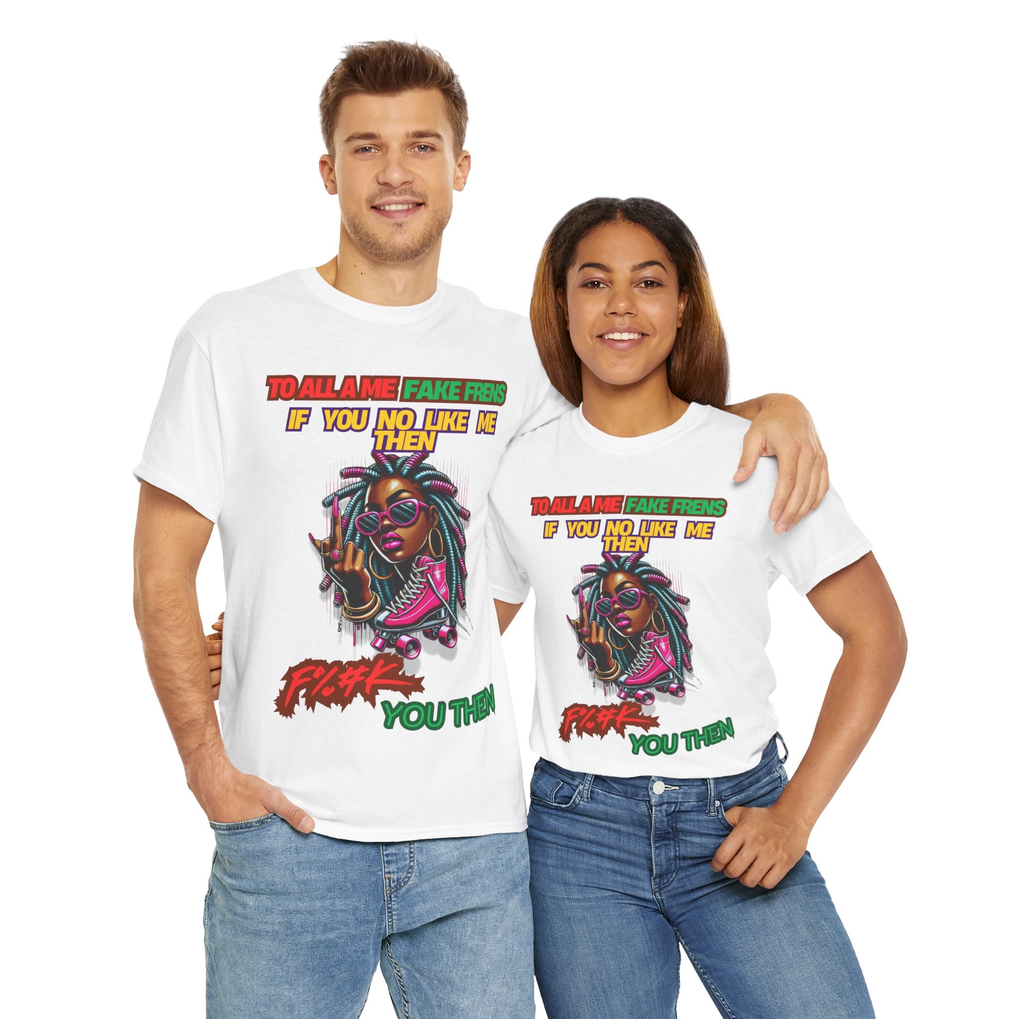 Fake Fren Merch Unisex Heavy Cotton Tee