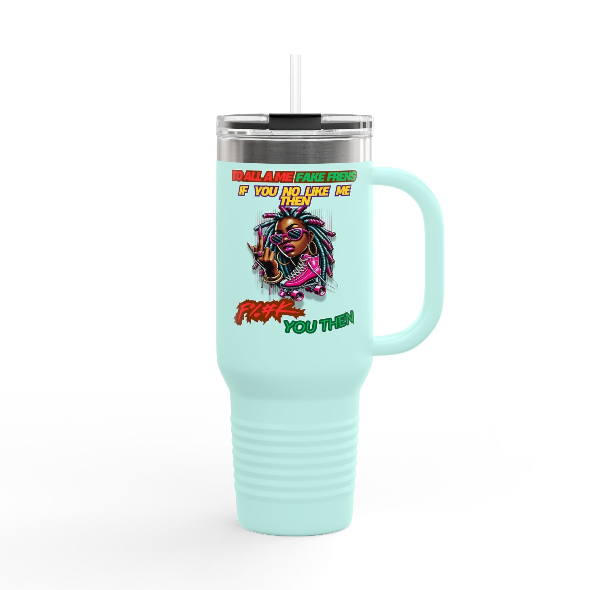 Fake Fren Insulated Travel Mug