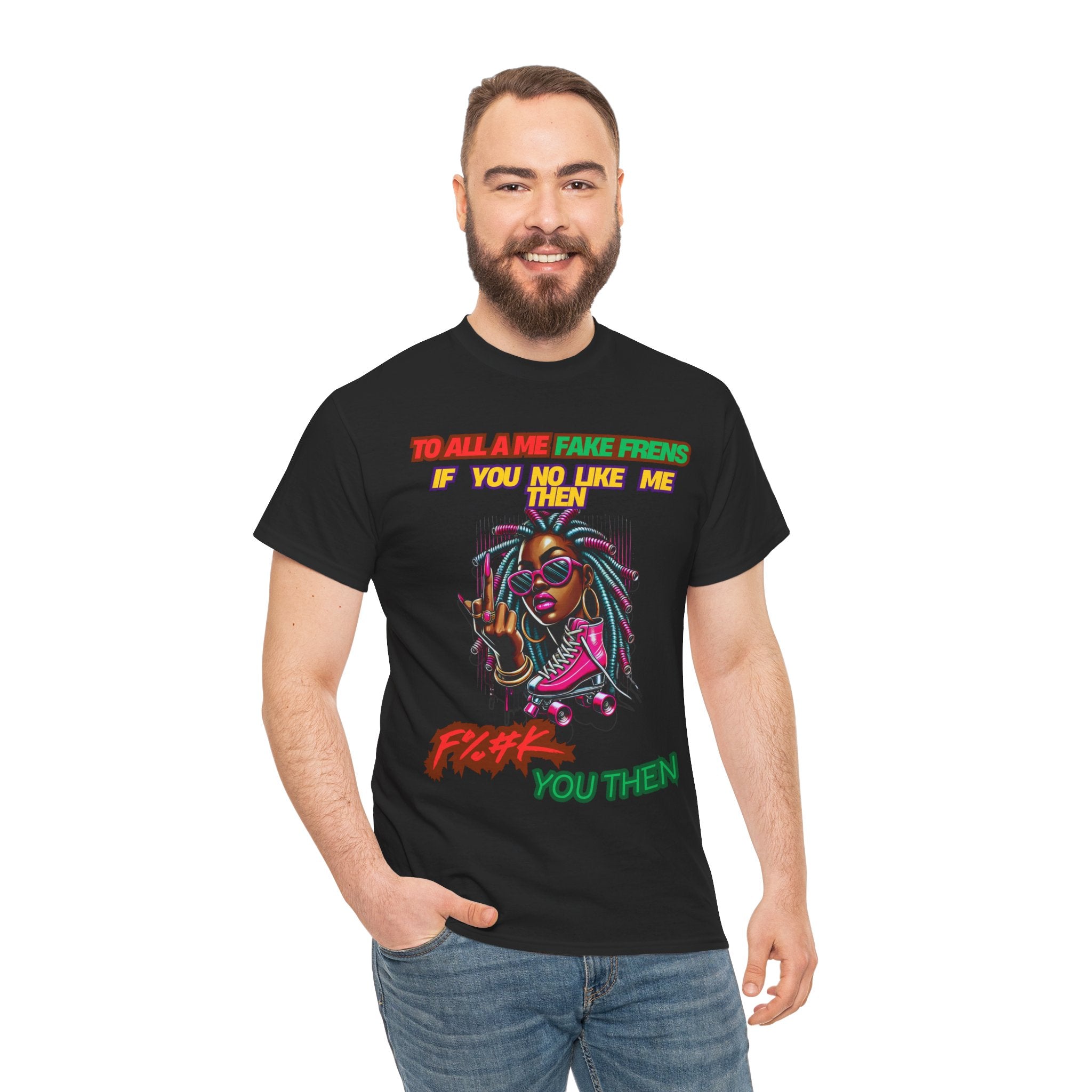 Fake Fren Merch Unisex Heavy Cotton Tee