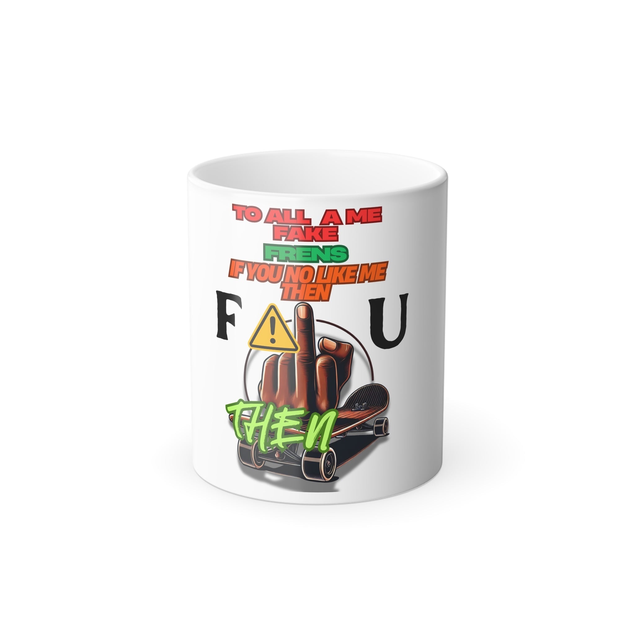 Fake Fren Color Morphing Mug, 11oz