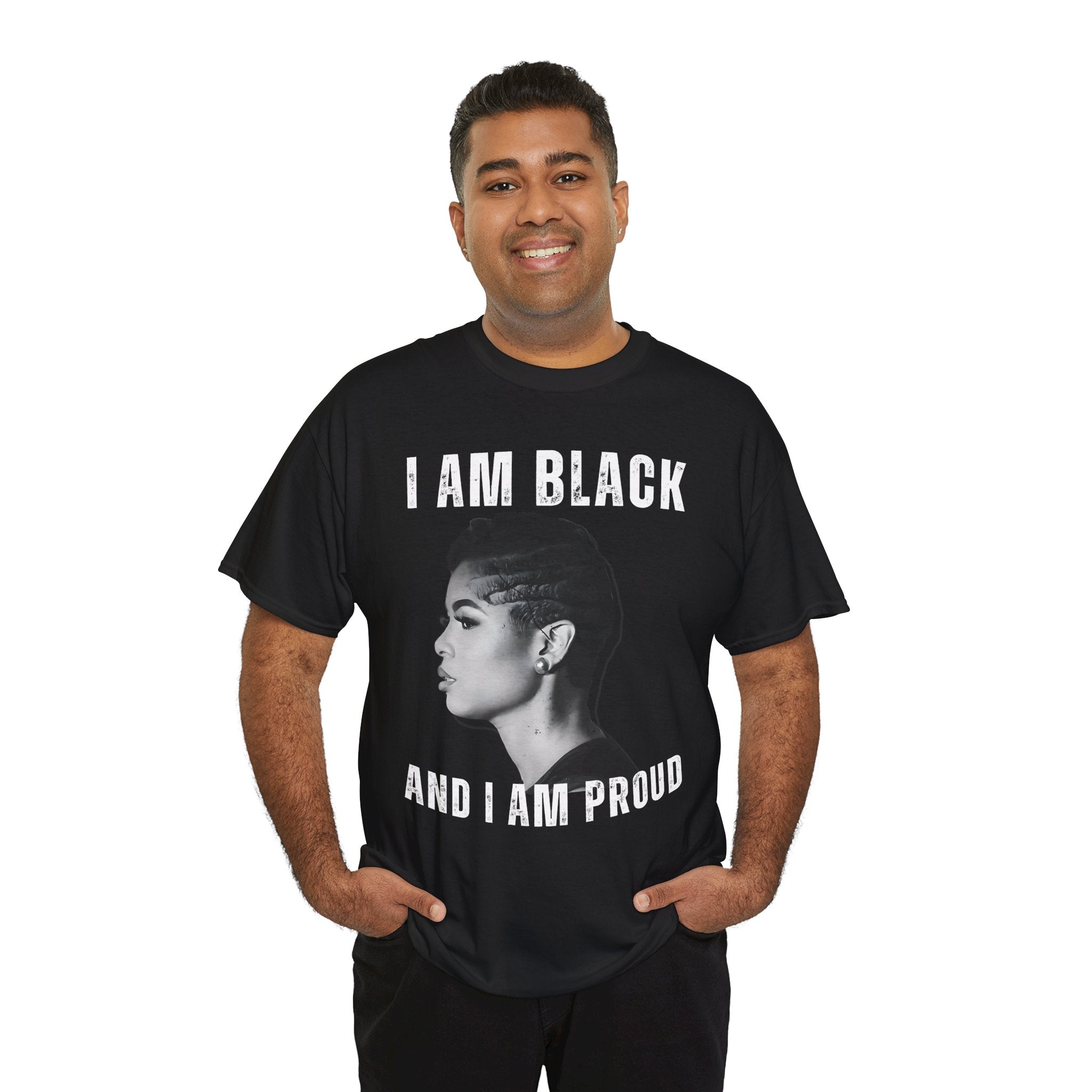 Black Is The Colour Unisex Heavy Cotton Tee
