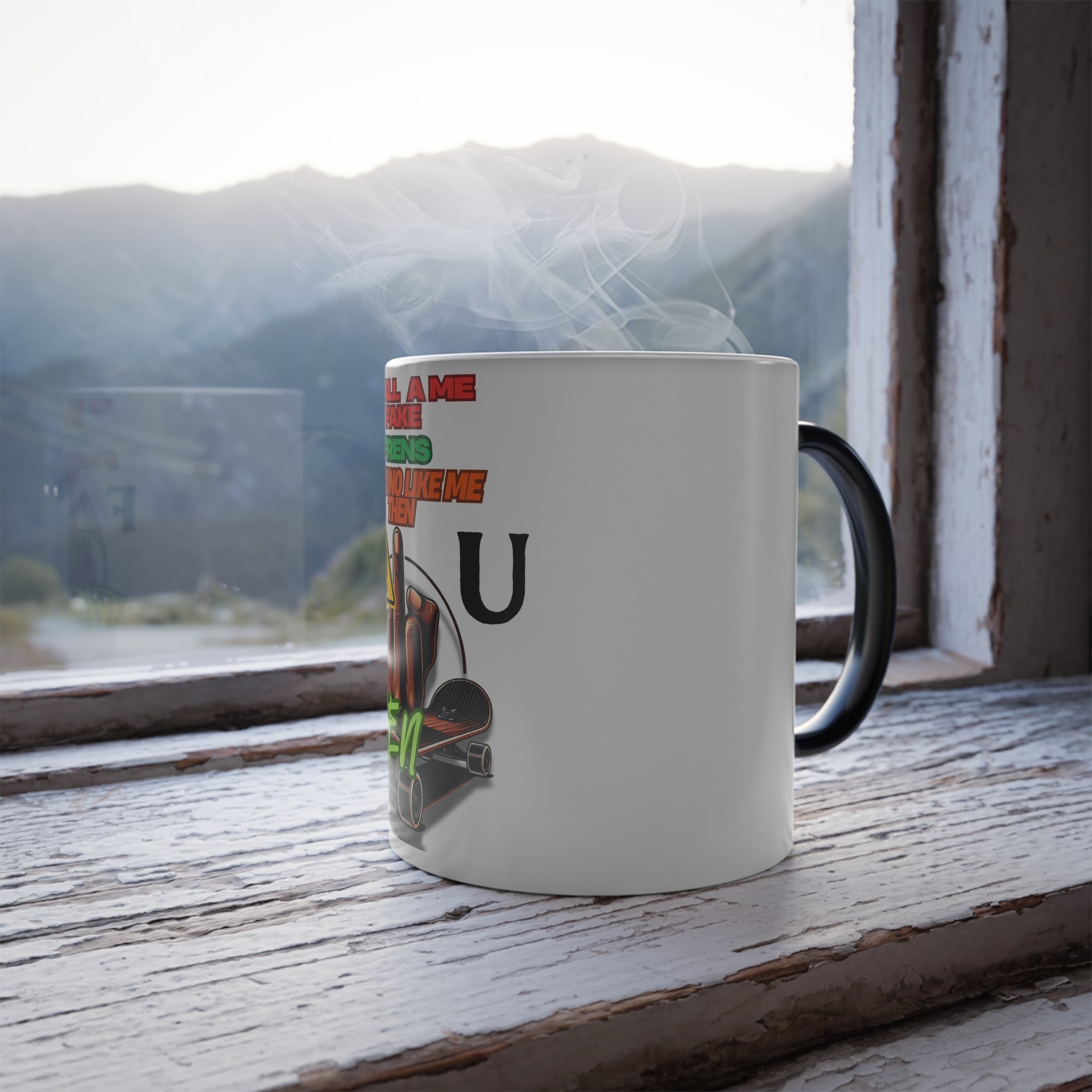Fake Fren Color Morphing Mug, 11oz