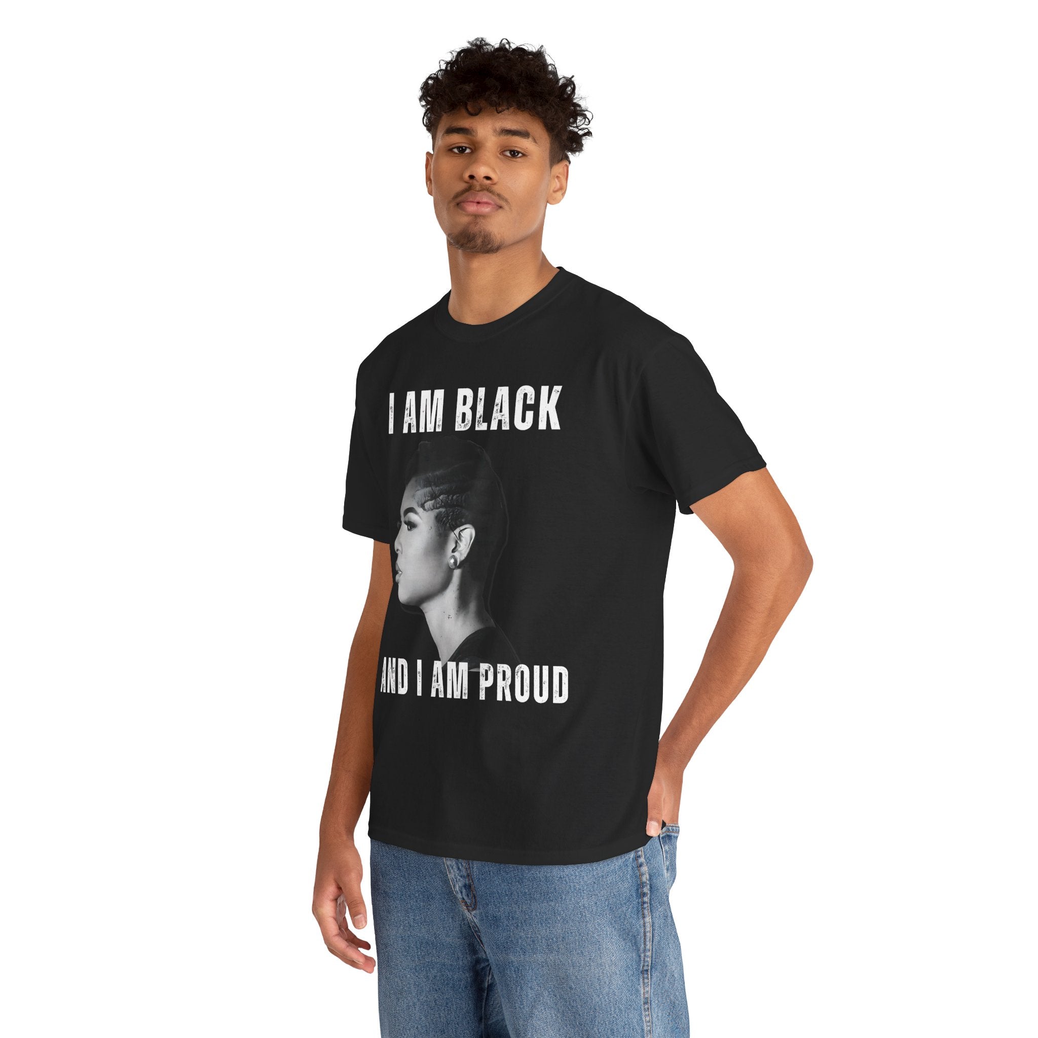 Black Is The Colour Unisex Heavy Cotton Tee