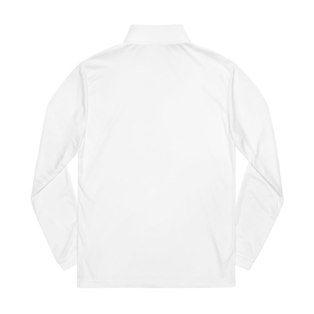adidas® Quarter-Zip Pullover (Embroidery)- Abby Dallas DEM NO MORE DAN ME COLLECTION Eco-friendly Athletic Tee for Fitness Enthusiasts