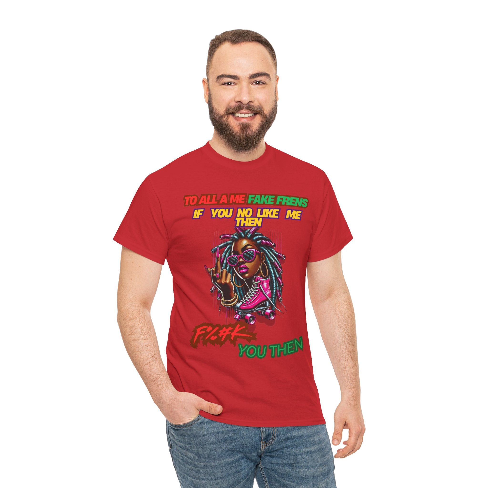 Fake Fren Merch Unisex Heavy Cotton Tee