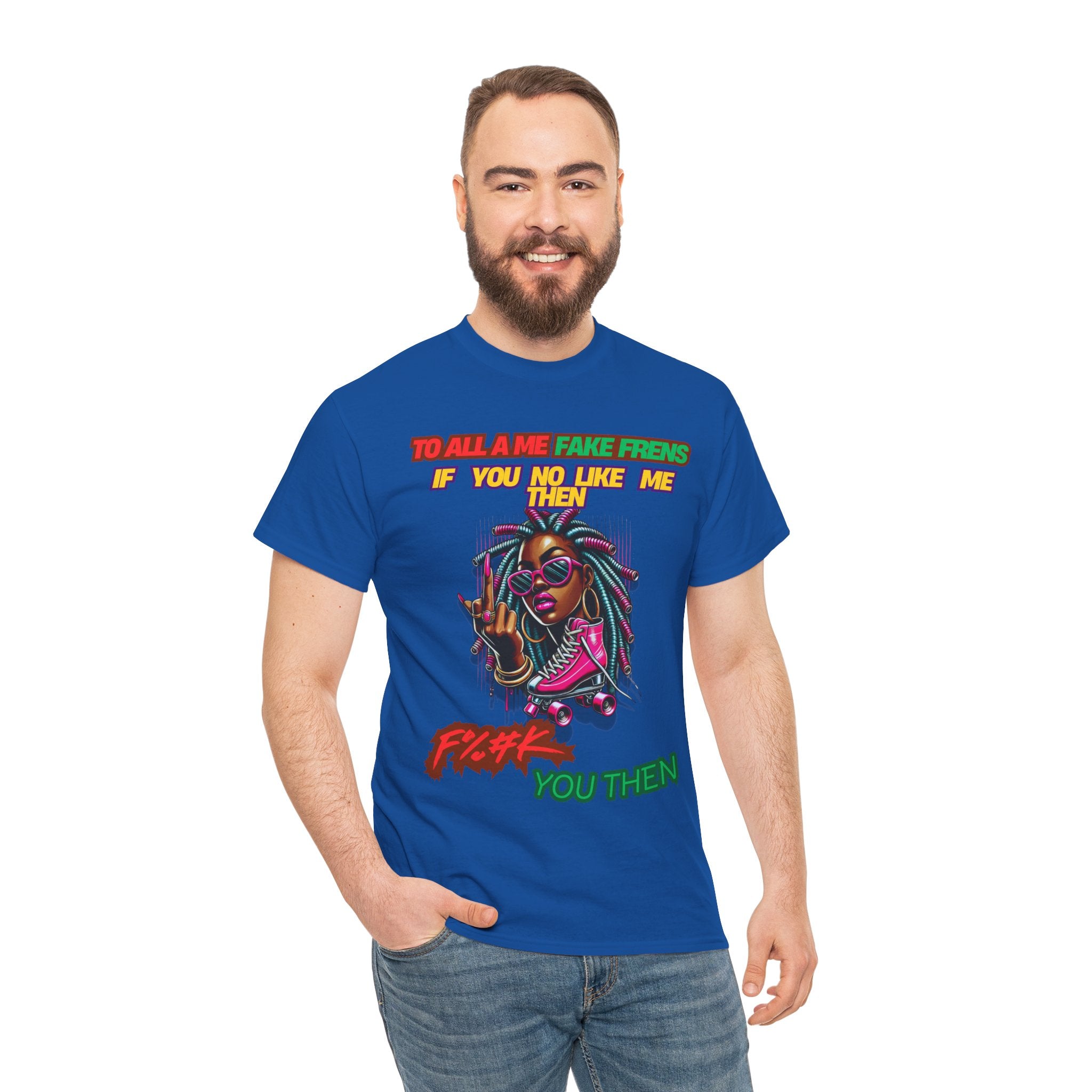 Fake Fren Merch Unisex Heavy Cotton Tee