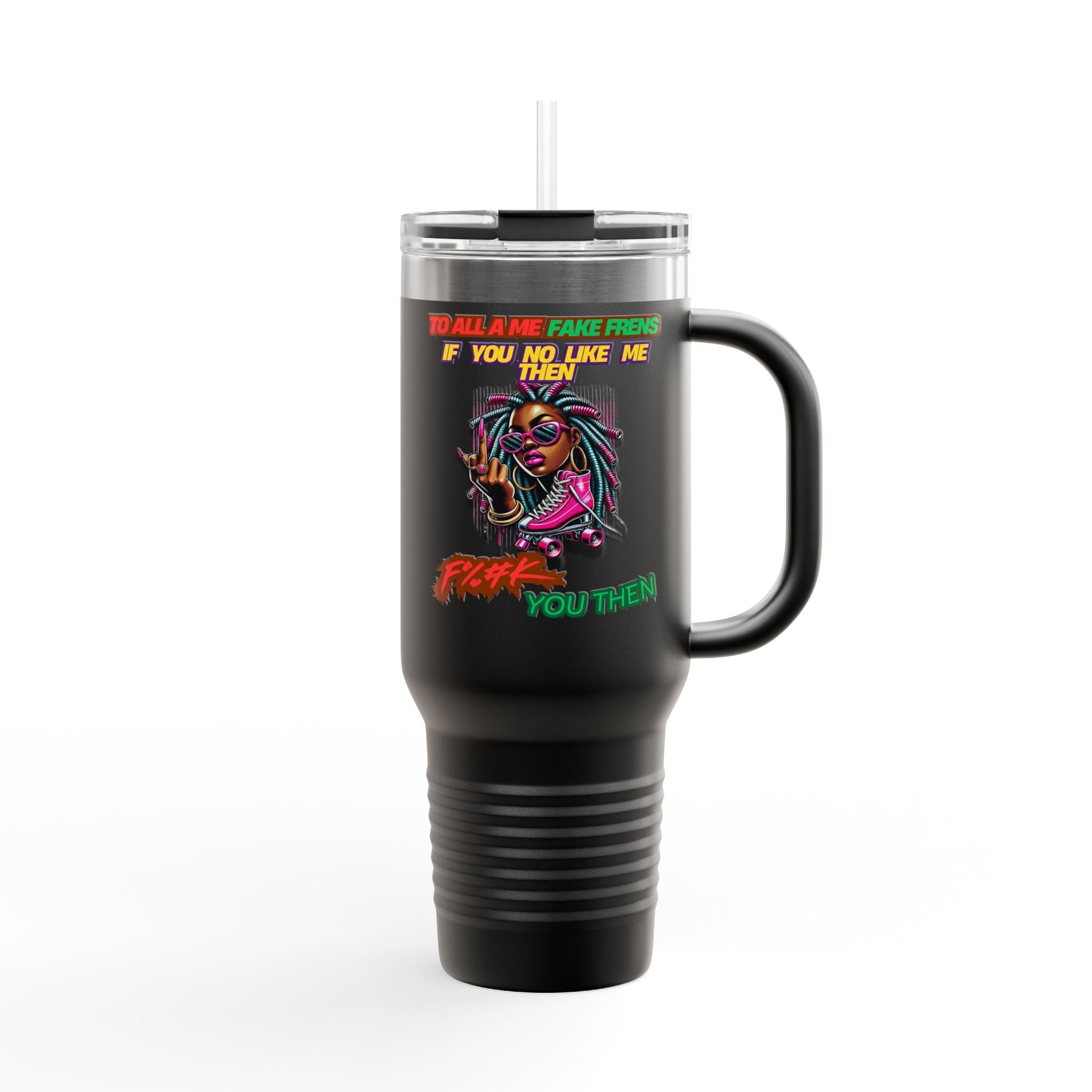 Fake Fren Insulated Travel Mug