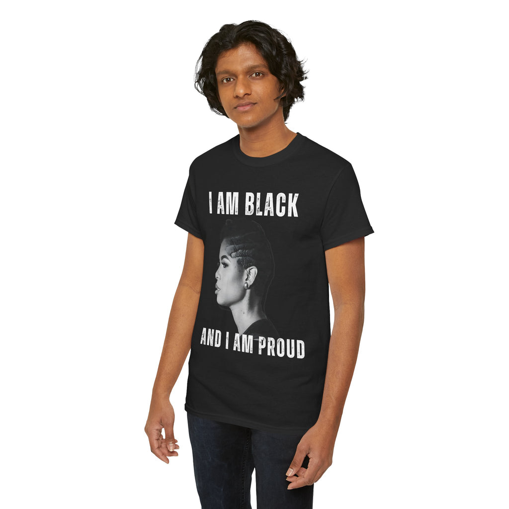 Black Is The Colour Unisex Heavy Cotton Tee
