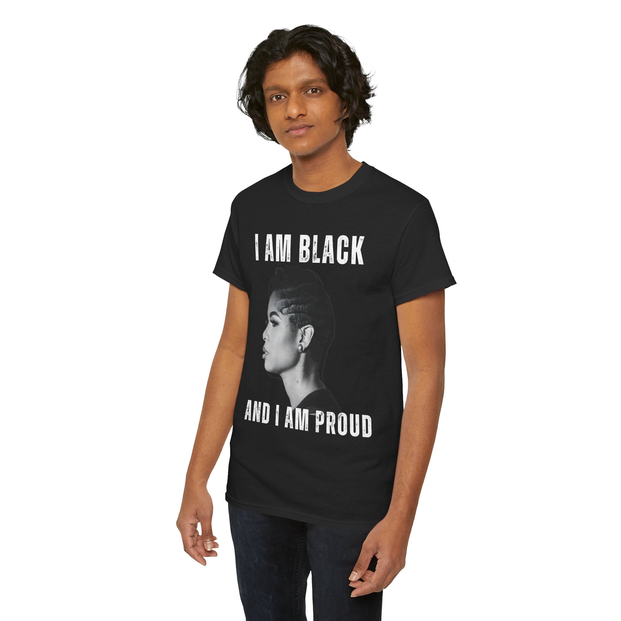 Black Is The Colour Unisex Heavy Cotton Tee