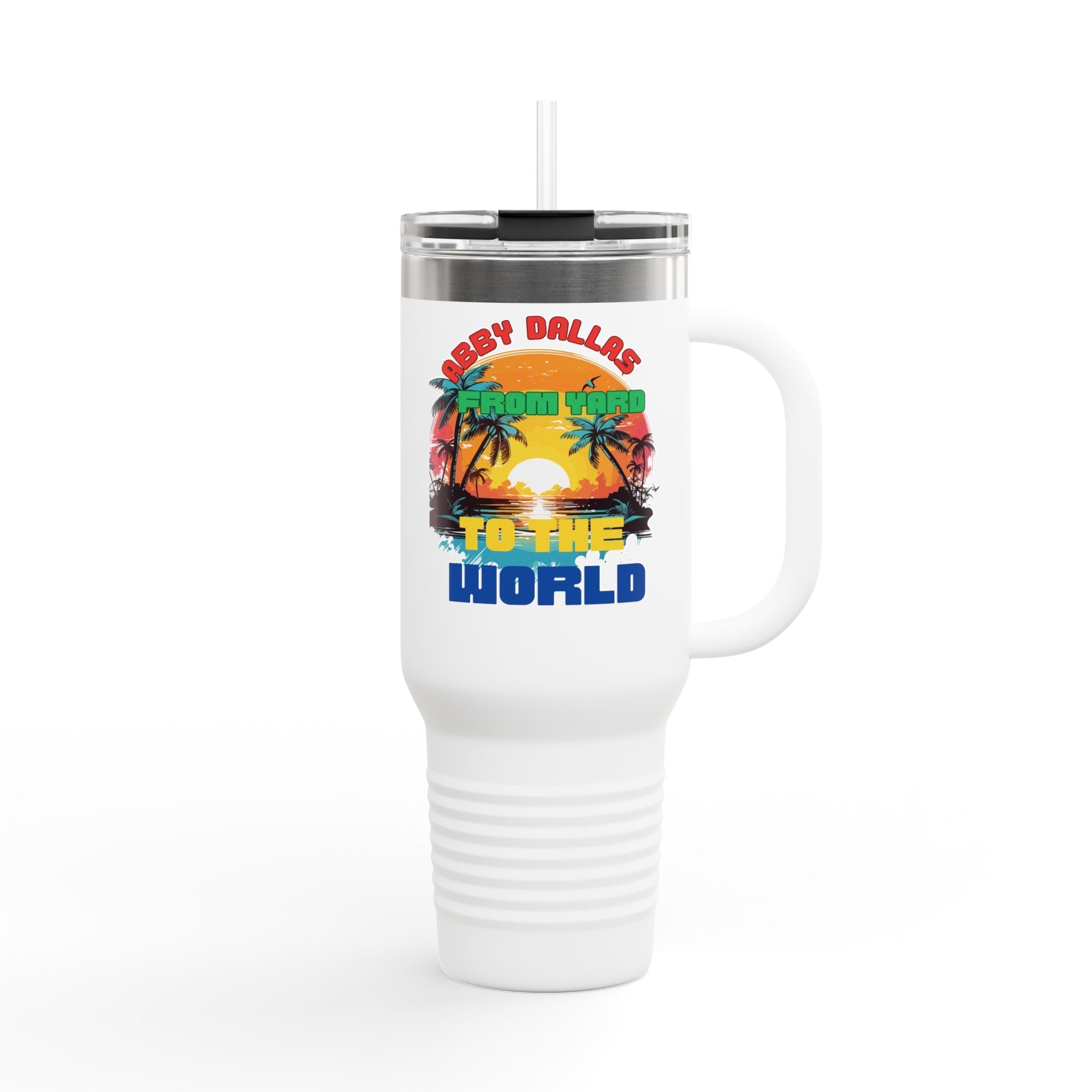 Abby Dallas Stainless Steel Travel Mug