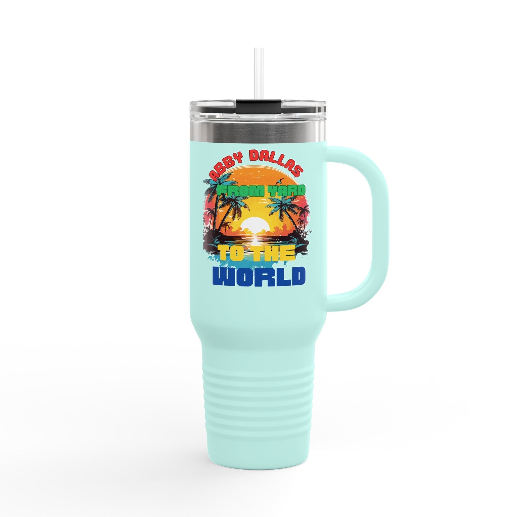 Abby Dallas Stainless Steel Travel Mug