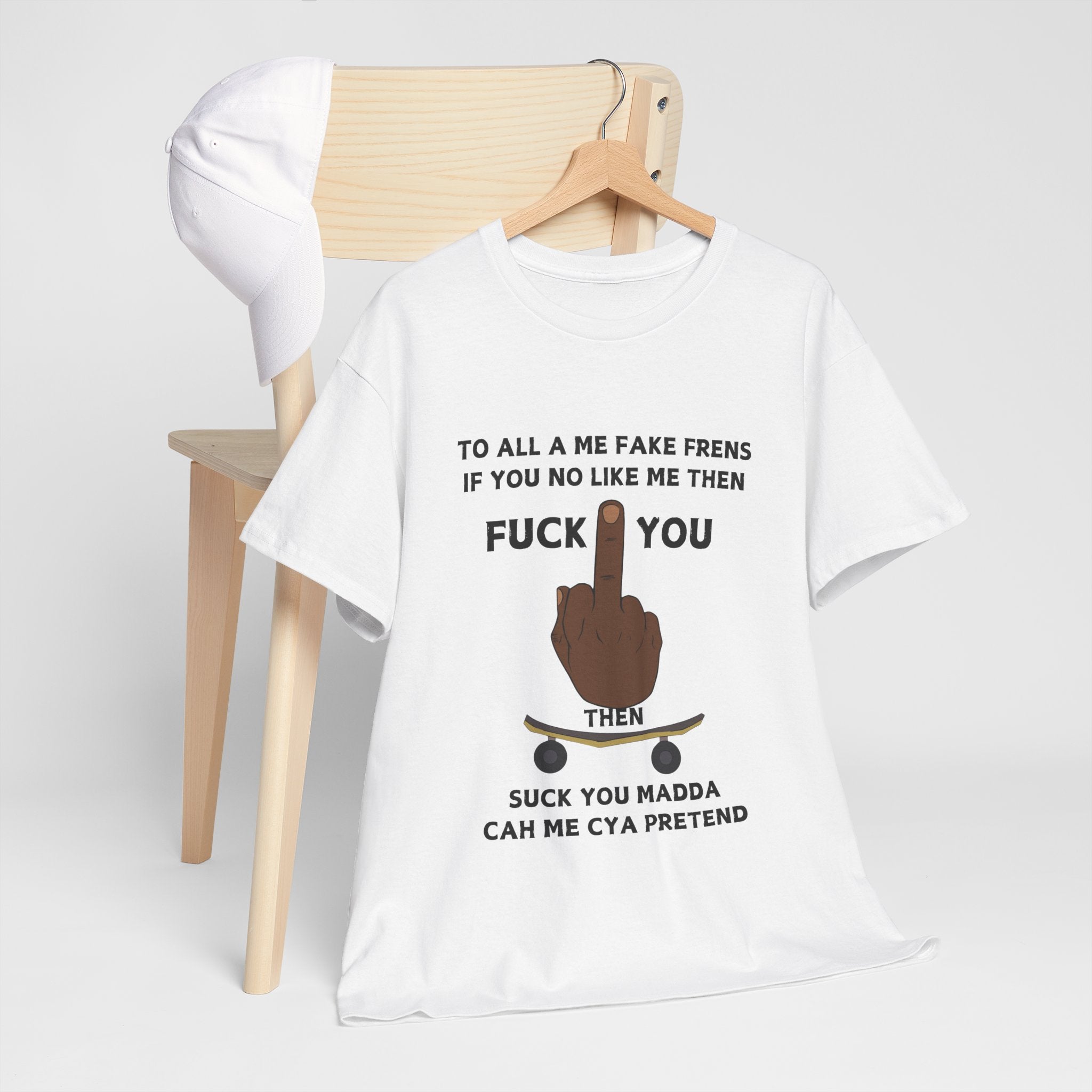 Abby Dallas Fake Fren Merch, Unisex Heavy Cotton Tee